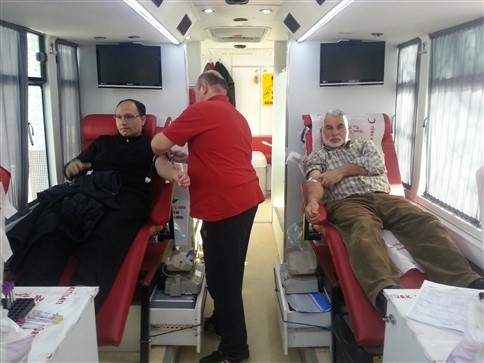 Kan Bağışı Kampanyasına Vatandaşlar İlgi Gösterdi